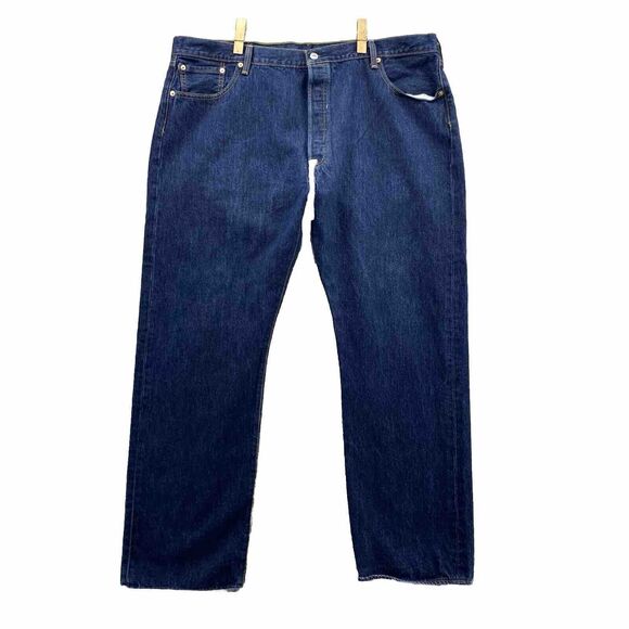 Levi's 501 XX Jeans 42x30* Button Fly Classic Straight Denim Cotton Pants 90 Men - Picture 1 of 15
